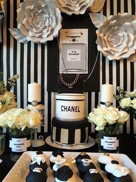 Elegant Chanel Inspired Birthday Party 